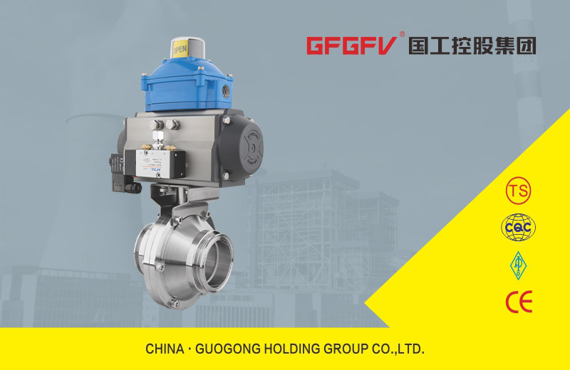 氣動卡式衛(wèi)生級蝶閥